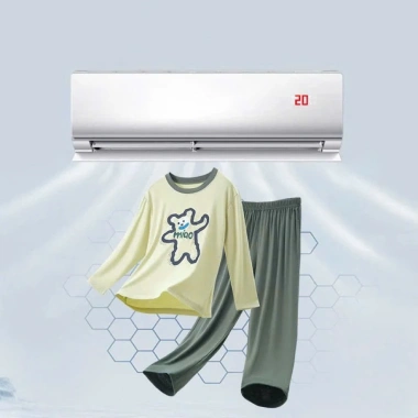 Bộ Dài MIAO cho bé trai và bé gái giữ nhiệt thun cotton dày dặn, co dãn, thấm hút mồ hôi - Giá 139.000đ