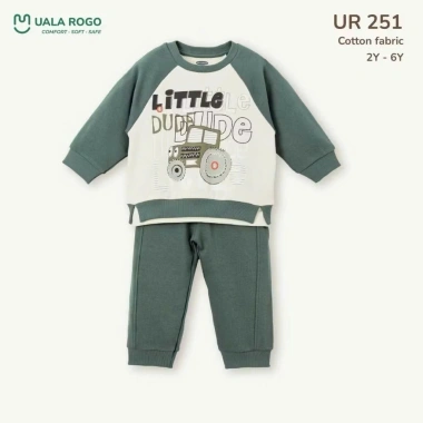 Bộ Dài Tay Bo Gấu Uala cho Bé Trai 12-27kg 2-6 tuổi - ấm, Đẹp, Giá 210.000 VND