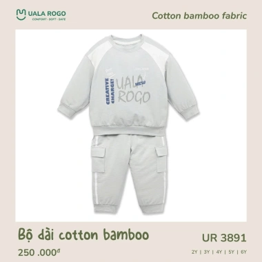Bộ Dài Tay Bo Gấu Uala cho Bé Trai 12-27kg 2-6 tuổi - ấm, Đẹp, Giá 210.000 VND 9 Bộ Dài Tay Bo Gấu Uala cho Bé Trai 12-27kg 2-6 tuổi - ấm, Đẹp, Giá 210.000 VND 9