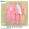 Bộ Dài Tay Cotton DOKMA 9-13kg Cho Bé - DB2.458 DB3.023 DB3.026 Giá ưu đãi 145.000 VND