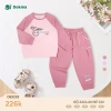 Bộ dài tay cotton Dokma bé trai và gái 3-7 tuổi 13-25kg – Giá chỉ 209.000đ 4