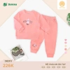 Bộ dài tay cotton Dokma bé trai và gái 3-7 tuổi 13-25kg – Giá chỉ 209.000đ 6