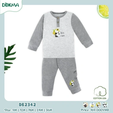 Bộ Dài Tay Dạng Tăm Mềm Mại Cho Bé 6-36 Tháng, 8-13kg - Giảm Giá 145k 3