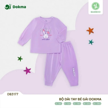 Bộ Dài Tay Dạng Tăm Mềm Mại Cho Bé 6-36 Tháng, 8-13kg - Giảm Giá 145k 7