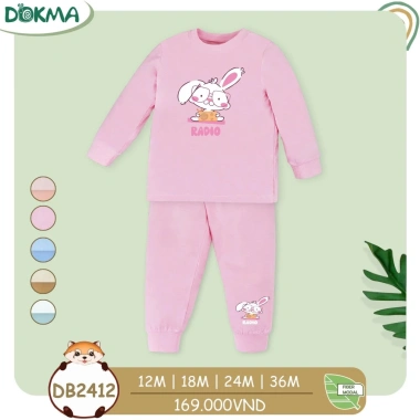 Bộ Dài Tay Dokma 8-13kg Cho Bé Trai, Bé Gái - Giá ưu đãi 157k, mẫu DB2.412 DB3.170 DB3.116 DB3.176 DB3.021 3 Bộ Dài Tay Dokma 8-13kg Cho Bé Trai, Bé Gái - Giá ưu đãi 157k, mẫu DB2.412 DB3.170 DB3.116 DB3.176 DB3.021 3