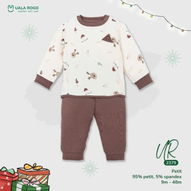 Bộ Dài Tay Hoạ Tiết Uala 9-17kg cho Bé - Tương Thích UR2.080 UR2.098 UR2.379 UR2.258 UR2.377 UR2.356 UR3.541 UR3.803, Giá từ 225k còn 175k