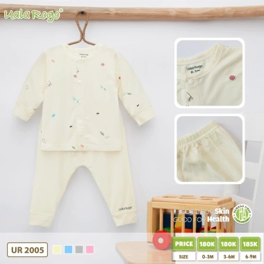 Bộ Dài Tay Mềm Mại Thấm Hút Mồ Hôi cho Bé 3-9kg UalaRogo UR2.005 UR2.228 UR2.362 Giá ưu đãi 180k