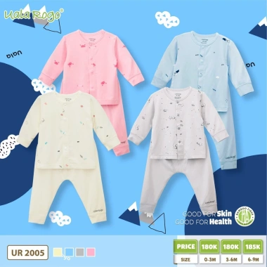 Bộ Dài Tay Mềm Mại Thấm Hút Mồ Hôi cho Bé 3-9kg UalaRogo UR2.005 UR2.228 UR2.362 Giá ưu đãi 180k 3 Bộ Dài Tay Mềm Mại Thấm Hút Mồ Hôi cho Bé 3-9kg UalaRogo UR2.005 UR2.228 UR2.362 Giá ưu đãi 180k 3