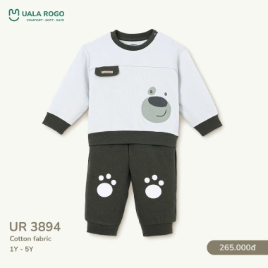 Bộ Dài Tay Mùa Thu Cotton 9-24kg cho Bé, giá chỉ 220.000đ, mẫu UR3.812 UR3.877 UR3.895 8 Bộ Dài Tay Mùa Thu Cotton 9-24kg cho Bé, giá chỉ 220.000đ, mẫu UR3.812 UR3.877 UR3.895 8