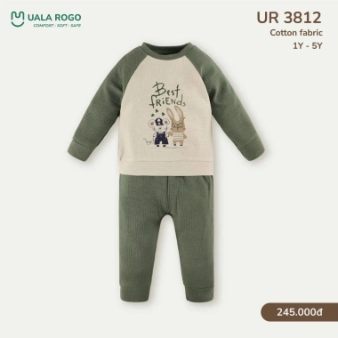 Bộ Dài Tay Mùa Thu Cotton 9-24kg cho Bé, giá chỉ 220.000đ, mẫu UR3.812 UR3.877 UR3.895 10 Bộ Dài Tay Mùa Thu Cotton 9-24kg cho Bé, giá chỉ 220.000đ, mẫu UR3.812 UR3.877 UR3.895 10