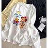 Bộ dài tay nữ MENINA chất xược mặc nhà, áo thun tay dài + quần caro thời trang - siêu mềm, giảm giá chỉ 219.000₫ 3