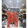 Bộ dài thu đông khăn bàn công hoa lan, mạc du xuân, hoa văn lá - Đùi short G 69k 7