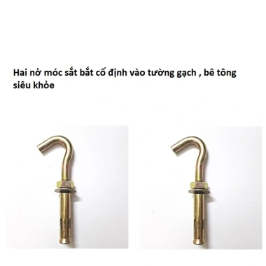 Bộ dàn phơi, dây phơi quần áo cáp bọc nhựa 4mm không han rỉ - Giá ưu đãi 40.000đ 4