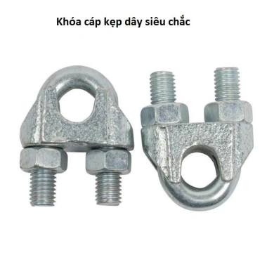 Bộ dàn phơi, dây phơi quần áo cáp bọc nhựa 4mm không han rỉ - Giá ưu đãi 40.000đ 6
