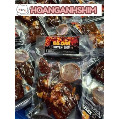 Bò Dần Xuyên Tiêu 200gr - Khay HAS Giá Ưu Đãi 210.000 VNĐ, Thịt Ngon, Giảm Giá