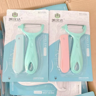 Bộ Dao Gọt & Bào Rau Củ 2 Món Gấp Gọn - Lưỡi Sắc Bén, Nhà Bếp & Du Lịch 25.000 VND