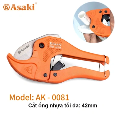 Bộ Dao, Kéo, Kìm Cắt Ống PVC Asaki Japan - Giá chỉ 83.000₫, Tiết kiệm, Độ bền Nhật Bản