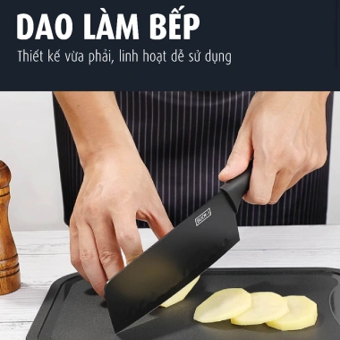 Bộ dao kéo SUPO Mart 7 món Inox siêu sắc, không dỉ, kháng khuẩn - 155.000₫