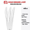 Bộ dao muỗng nĩa nhựa đa mẫu CCH50 12 chiếc nhẹ bền, giá chỉ 6.300 VND 3