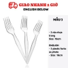 Bộ dao muỗng nĩa nhựa đa mẫu CCH50 12 chiếc nhẹ bền, giá chỉ 6.300 VND 4