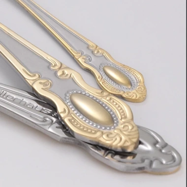 Bộ Dao Muỗng Nĩa Thép Không Gỉ Phong Cách Tây Cổ Điển - Giá Ưu Đãi 30.138 VNĐ 5