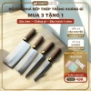 Bộ Dao Nhà Bếp DABETO - Mua 3 tặng 1, Thép Trắng kháng gỉ, độ cứng cao, cán gỗ mun chốt đinh - 236.700 VNĐ