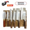 Bộ dao nhà bếp QUỐC DƯƠNG thép Nhật 420HC, cán gỗ mun, chống mối mọt, BH24 - M6 10