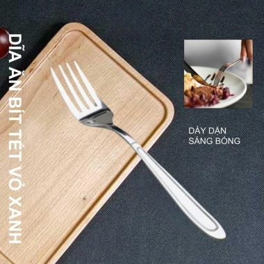 Bộ dao nĩa inox không rỉ 23cm cao cấp - Gia đình, nhà hàng, khách sạn, giá 9.500 VND 2 Bộ dao nĩa inox không rỉ 23cm cao cấp - Gia đình, nhà hàng, khách sạn, giá 9.500 VND 2
