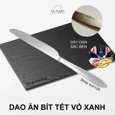 Bộ dao nĩa inox không rỉ 23cm cao cấp - Gia đình, nhà hàng, khách sạn, giá 9.500 VND