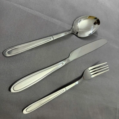 Bộ dao nĩa inox không rỉ 23cm cao cấp - Gia đình, nhà hàng, khách sạn, giá 9.500 VND