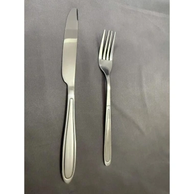 Bộ dao nĩa inox không rỉ 23cm cao cấp - Gia đình, nhà hàng, khách sạn, giá 9.500 VND