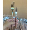 Bộ dao nĩa thìa inox không gỉ ốp gỗ cánh gà Chamies sang trọng bền bỉ 5