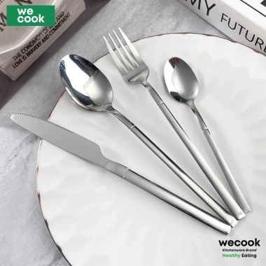 Bộ Dao Thìa Nĩa Inox 410 Cao Cấp - Dùng cho Món Âu, Bít Tết, Nhà hàng, Khách sạn, Tiệc Buffet, Giá chỉ 13.000đ