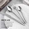 Bộ Dao Thìa Nĩa Inox 410 Cao Cấp - Dùng cho Món Âu, Bít Tết, Nhà hàng, Khách sạn, Tiệc Buffet, Giá chỉ 13.000đ 3
