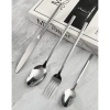 Bộ Dao Thìa Nĩa Inox 410 Cao Cấp - Dùng cho Món Âu, Bít Tết, Nhà hàng, Khách sạn, Tiệc Buffet, Giá chỉ 13.000đ 9