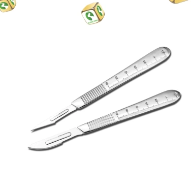 Bộ dao thiến heo, dao y tế Dương Ninh 23/11 kèm 10 lưỡi DM08 - Giá 34,500₫