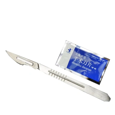 Bộ dao thiến heo, dao y tế Dương Ninh 23/11 kèm 10 lưỡi DM08 - Giá 34,500₫