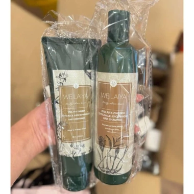 Bộ Dầu Gội Gừng Hà Thủ Ô Weilaiya 400ml + 250ml - Giảm giá 560k, Dưỡng tóc khỏe 2 Bộ Dầu Gội Gừng Hà Thủ Ô Weilaiya 400ml + 250ml - Giảm giá 560k, Dưỡng tóc khỏe 2