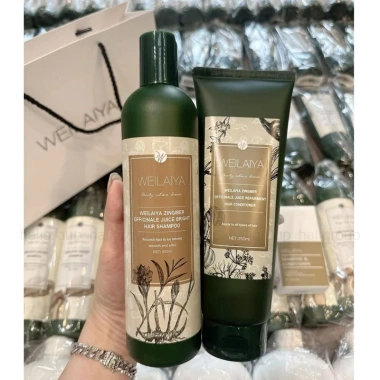Bộ Dầu Gội Gừng Hà Thủ Ô Weilaiya 400ml + 250ml - Giảm giá 560k, Dưỡng tóc khỏe 3 Bộ Dầu Gội Gừng Hà Thủ Ô Weilaiya 400ml + 250ml - Giảm giá 560k, Dưỡng tóc khỏe 3