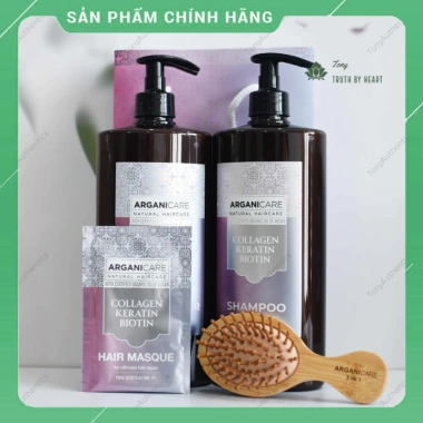 Bộ Dầu Gội Xả Arganicare Collagen Phục Hồi Tóc Hư Tổn Nội Địa Pháp 229.319₫ 7 Bộ Dầu Gội Xả Arganicare Collagen Phục Hồi Tóc Hư Tổn Nội Địa Pháp 229.319₫ 7