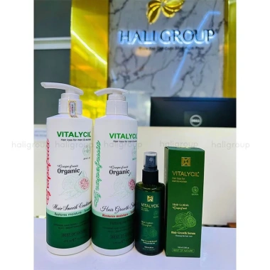Bộ Dầu Gội Xả Bưởi Vitalycil 470ml - Dưỡng ẩm, Tóc Mượt, Giảm Rụng, Giá Ưu Đãi 540.000₫ 6 Bộ Dầu Gội Xả Bưởi Vitalycil 470ml - Dưỡng ẩm, Tóc Mượt, Giảm Rụng, Giá Ưu Đãi 540.000₫ 6