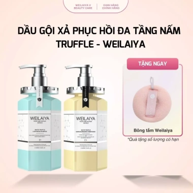 Bộ Dầu Gội Xả Nấm Truffle Weilaiya – Giảm Gàu, Bết Tóc, Phục Hồi Tóc Khô Hư Tổn – 1.079.000₫ 10