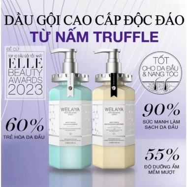 Bộ Dầu gội xả Truffle Weilaiya đa tầng: Phục hồi tóc khô xơ, hư tổn, giảm 22% chỉ 543.000₫ 9