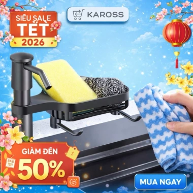 Bộ đầu nhấn hút nước chén bát kèm ống dẫn, tiết kiệm thời gian rửa, giá ưu đãi 58.800₫ 2