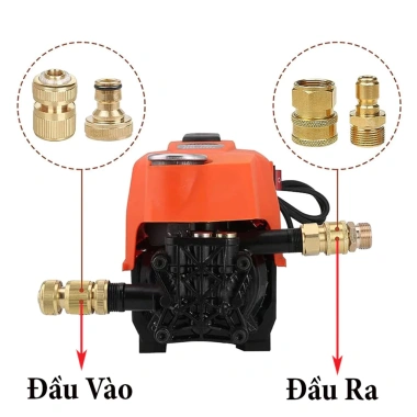 Bộ đầu nối khớp nối nhanh cho máy rửa xe áp lực cao, gia đình - Giá chỉ 26.500₫ 2