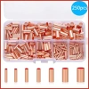 Bộ đầu nối ống đồng thau 250 miếng, đường kính 15-6mm nối dây, giảm giá 209.000₫ 2