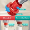 Bộ Đầu Nối Ống Thoát Nước 5 trong 1 Ngăn Mùi, Chống Côn Trùng, Chặn Nước Trào Ngược Bồn Rửa Bát 2