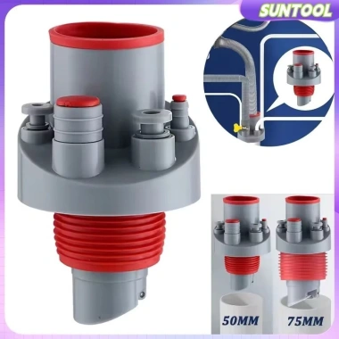Bộ Đầu Nối Ống Thoát Nước 5 trong 1 Ngăn Mùi, Chống Côn Trùng, Chặn Nước Trào Ngược Bồn Rửa Bát 6