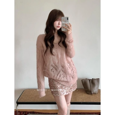 Bộ đầu thu Hàn Quốc 2 mảnh, váy kim sa lấp lánh, giảm giá hai mươi phần trăm nữ 3 Bộ đầu thu Hàn Quốc 2 mảnh, váy kim sa lấp lánh, giảm giá hai mươi phần trăm nữ 3