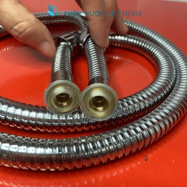 Bộ dây Bát Sen nhà tắm – Dây inox, ốc đồng, chống xoắn, 3 lớp rút lõi 40 tầng – 71.000đ